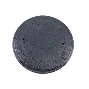 450mm Circular Ductile Iron Manhole Cover & Frame (Rated B125)